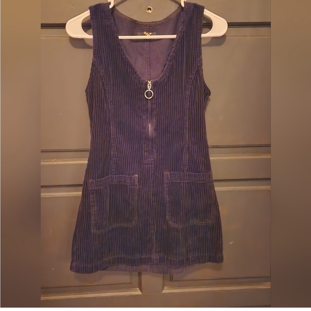 Black Forever 21 Dress Velvety Corduroy